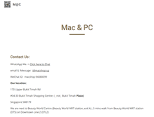 Tablet Screenshot of macshop.sg